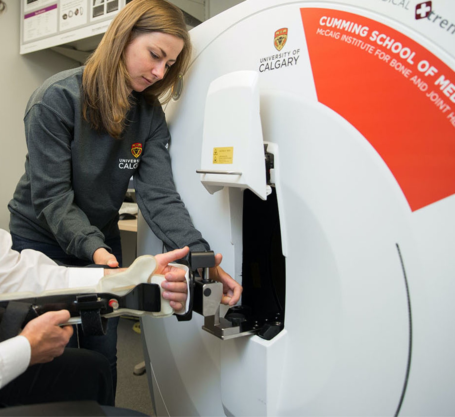 HR-pQCT scanner used for pediatric musculoskeletal imaging