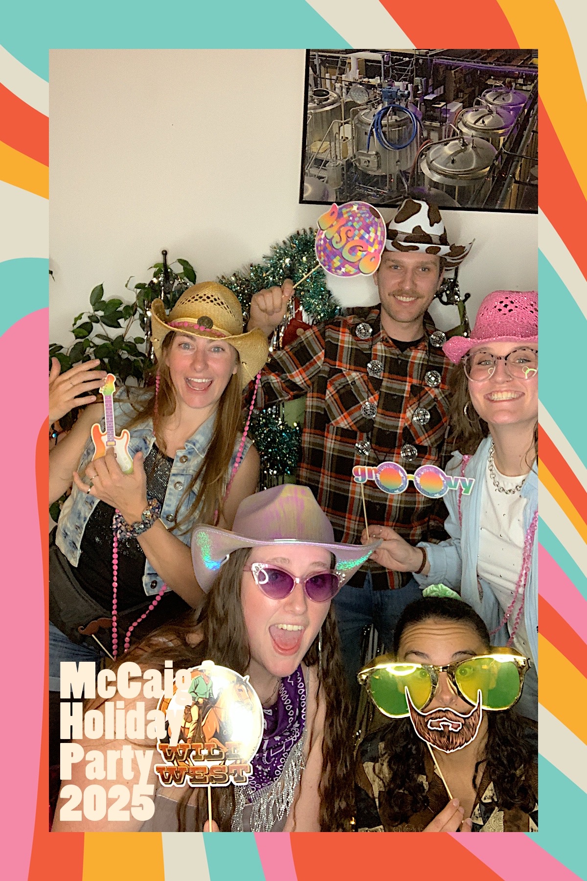 McCaig holiday party 2025 lab photo